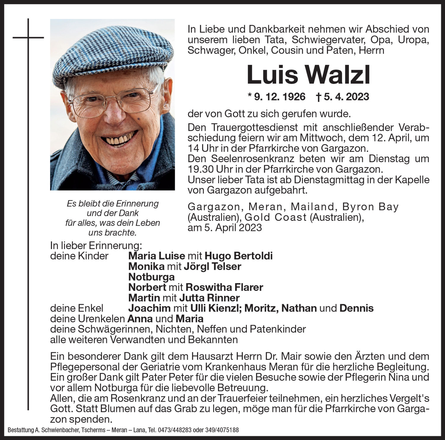 Medien: Luis Walzl