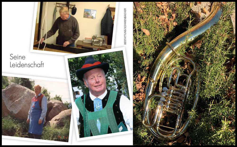 Sterbebild: Horst Goller