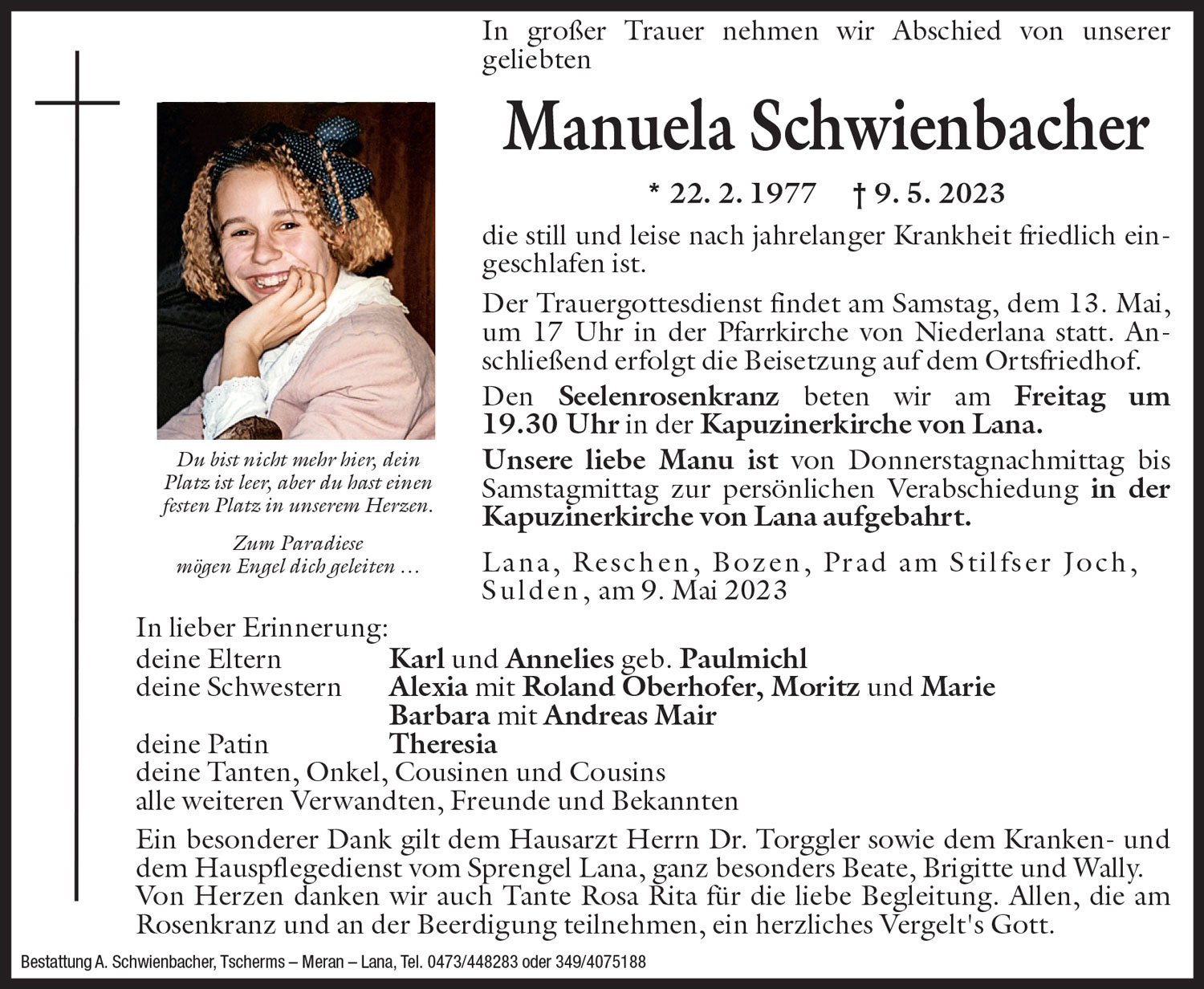 Medien: Manuela Schwienbacher