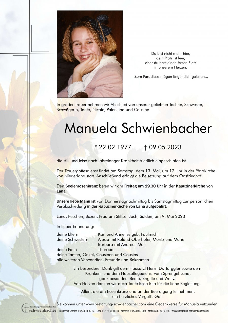 Parte: Manuela Schwienbacher