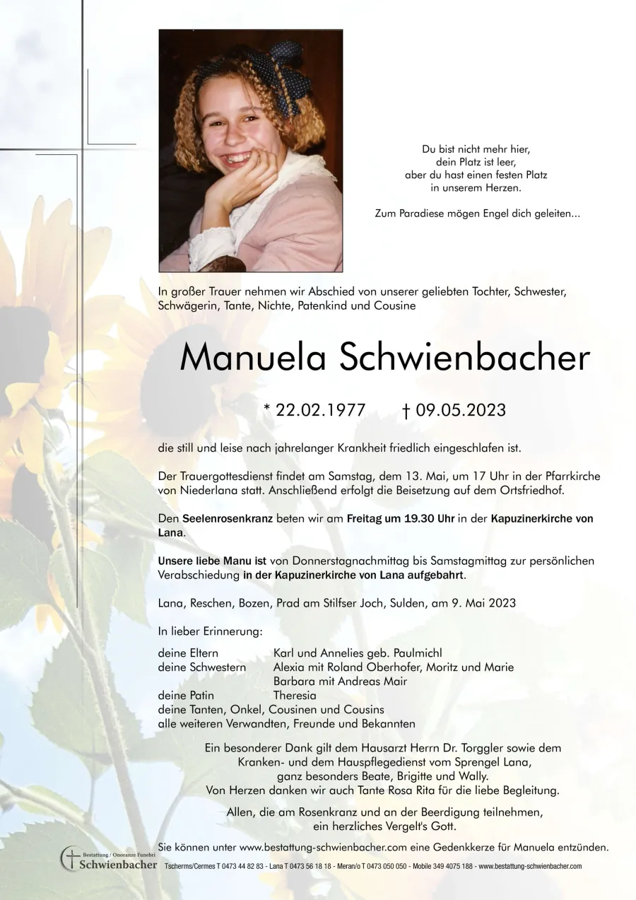 Parte: Manuela Schwienbacher
