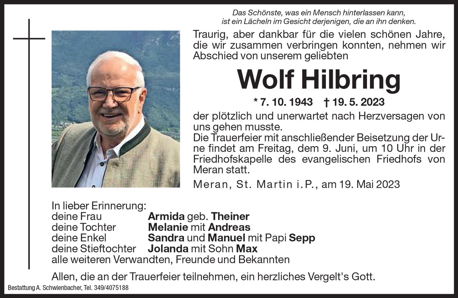 Medien: Wolf Hilbring