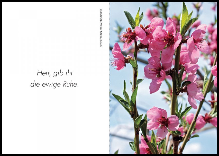 Sterbebild: Herta Kobald geb. Gögele