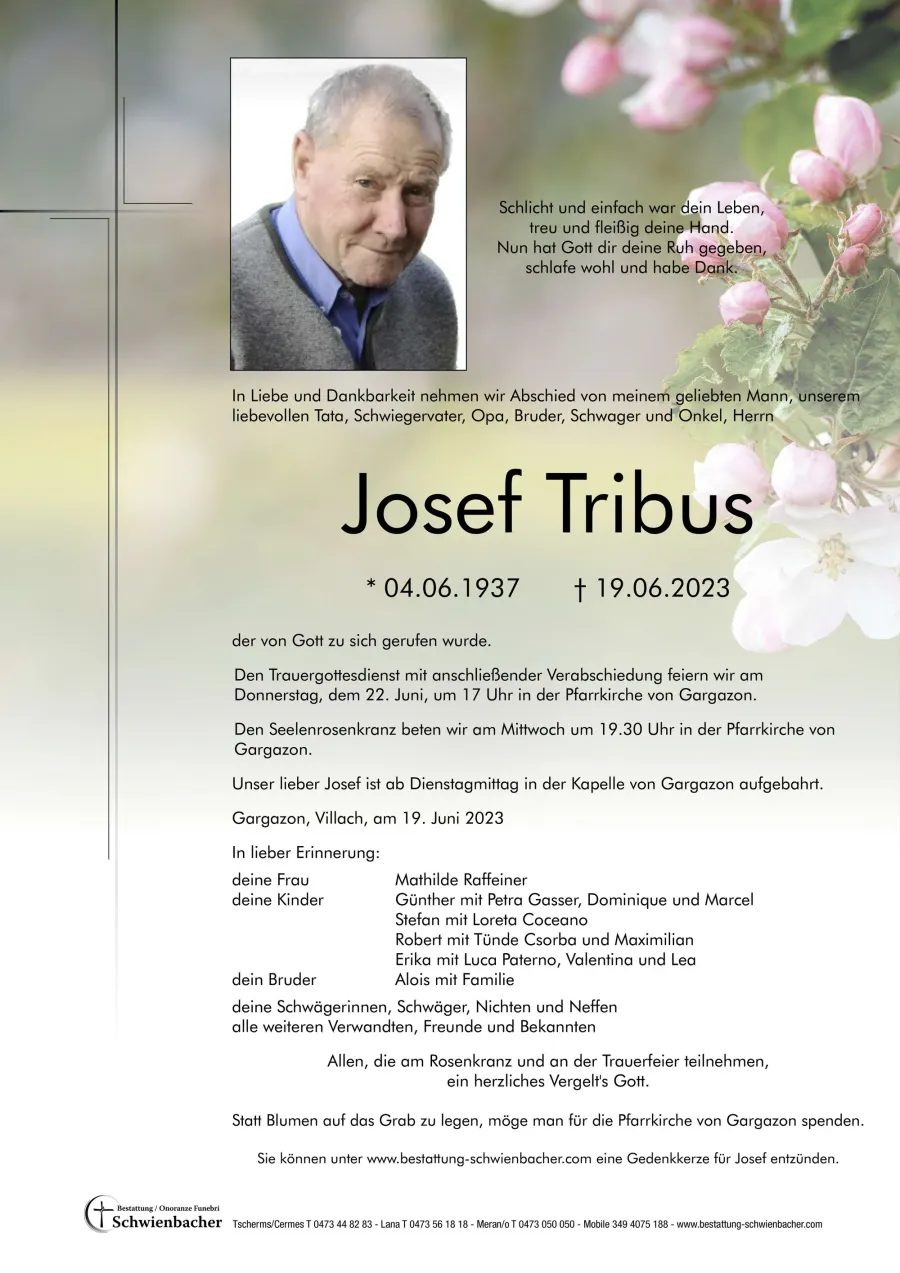 Parte: Josef Tribus