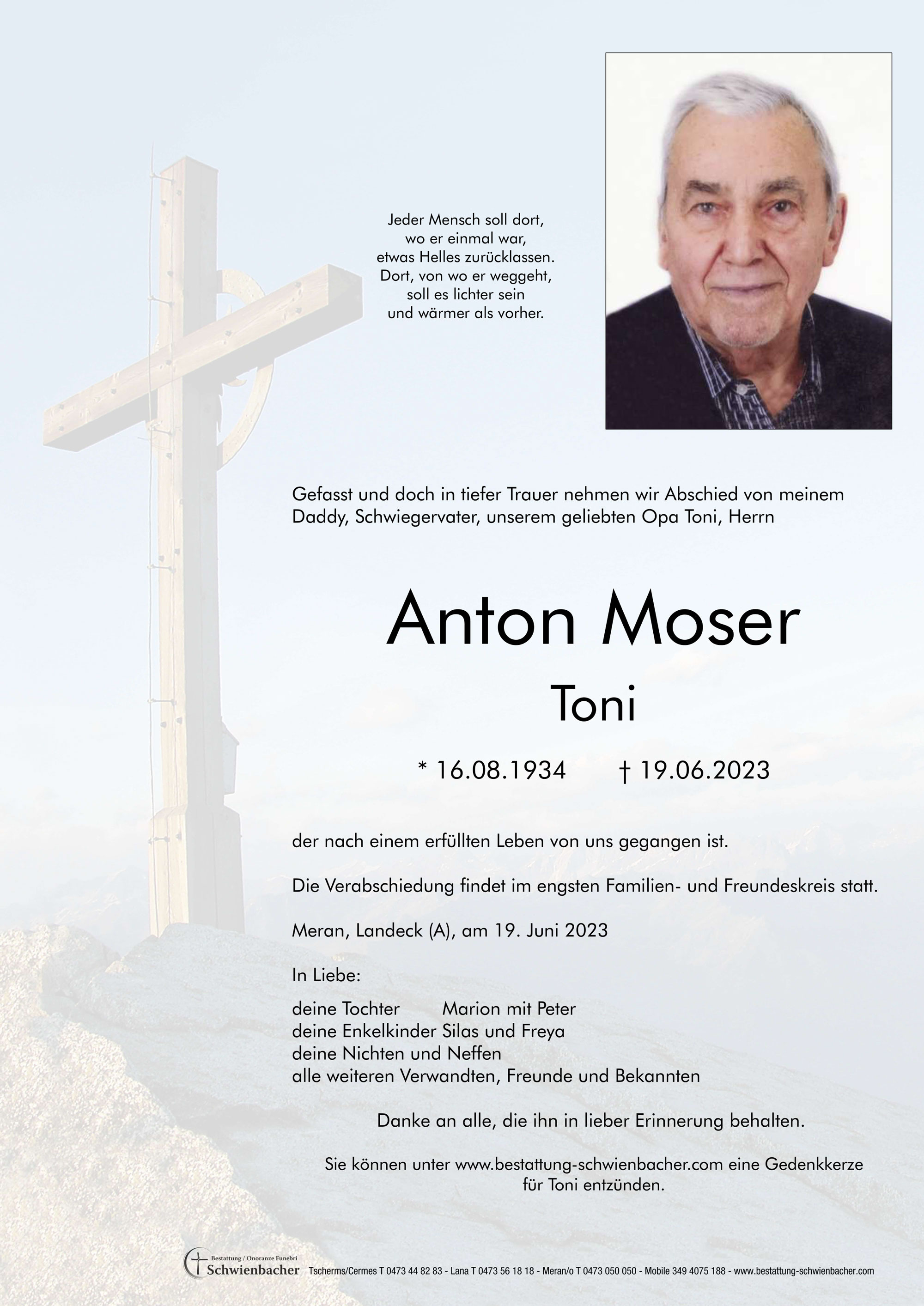 Parte: Anton Moser 