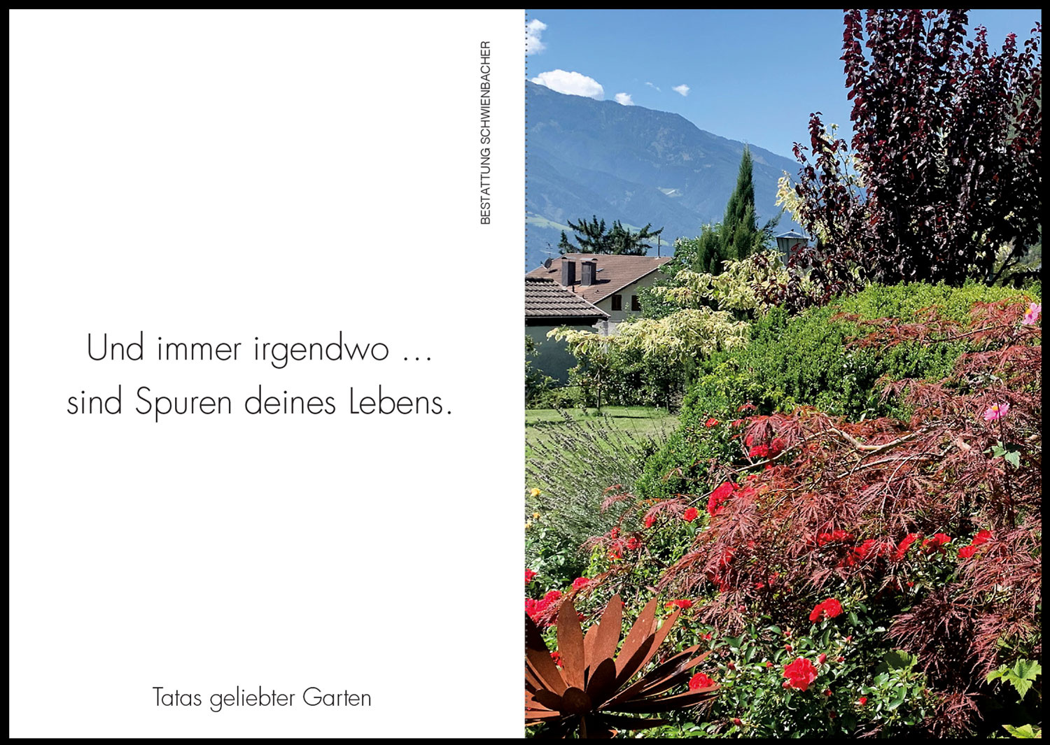 Sterbebild: Franz Braun