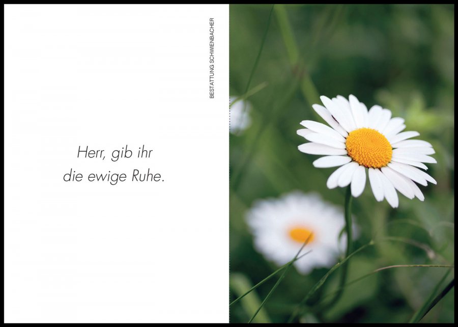 Sterbebild: Franziska Calliari