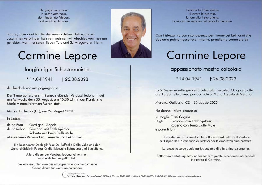 Parte: Carmine Lepore