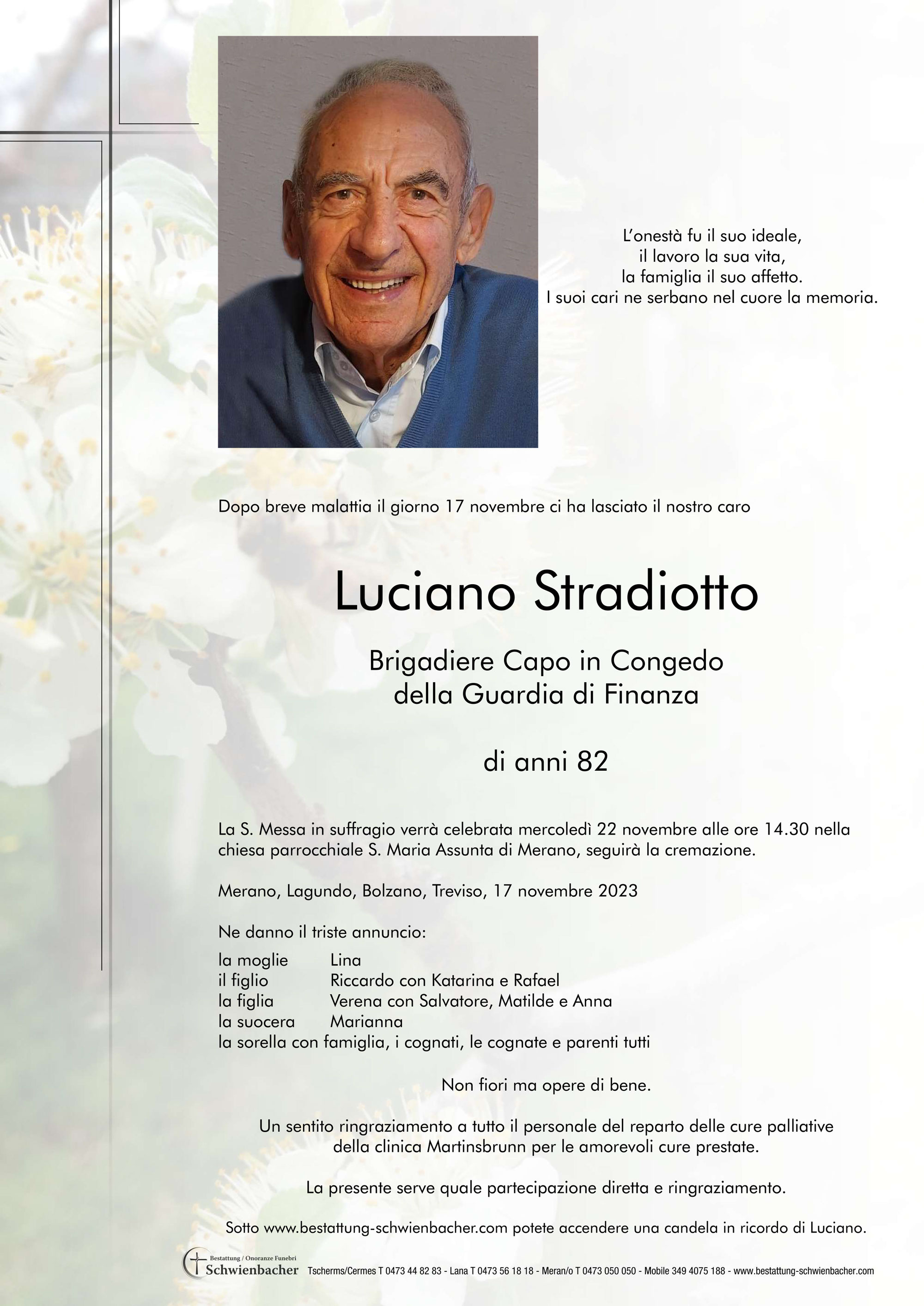 Parte: Luciano Stradiotto 