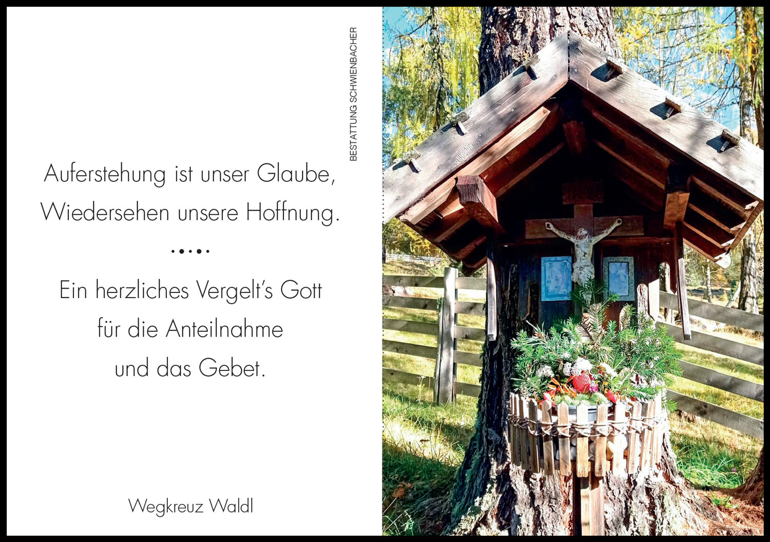 Sterbebild: Josef Mair