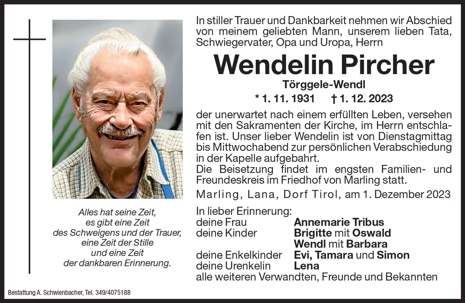 Medien: Wendelin Pircher