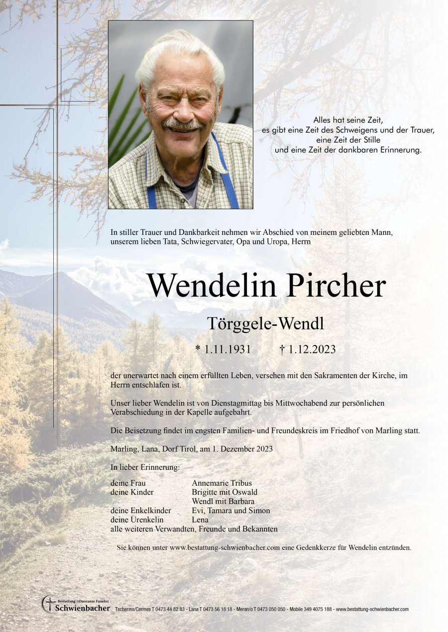 Parte: Wendelin Pircher
