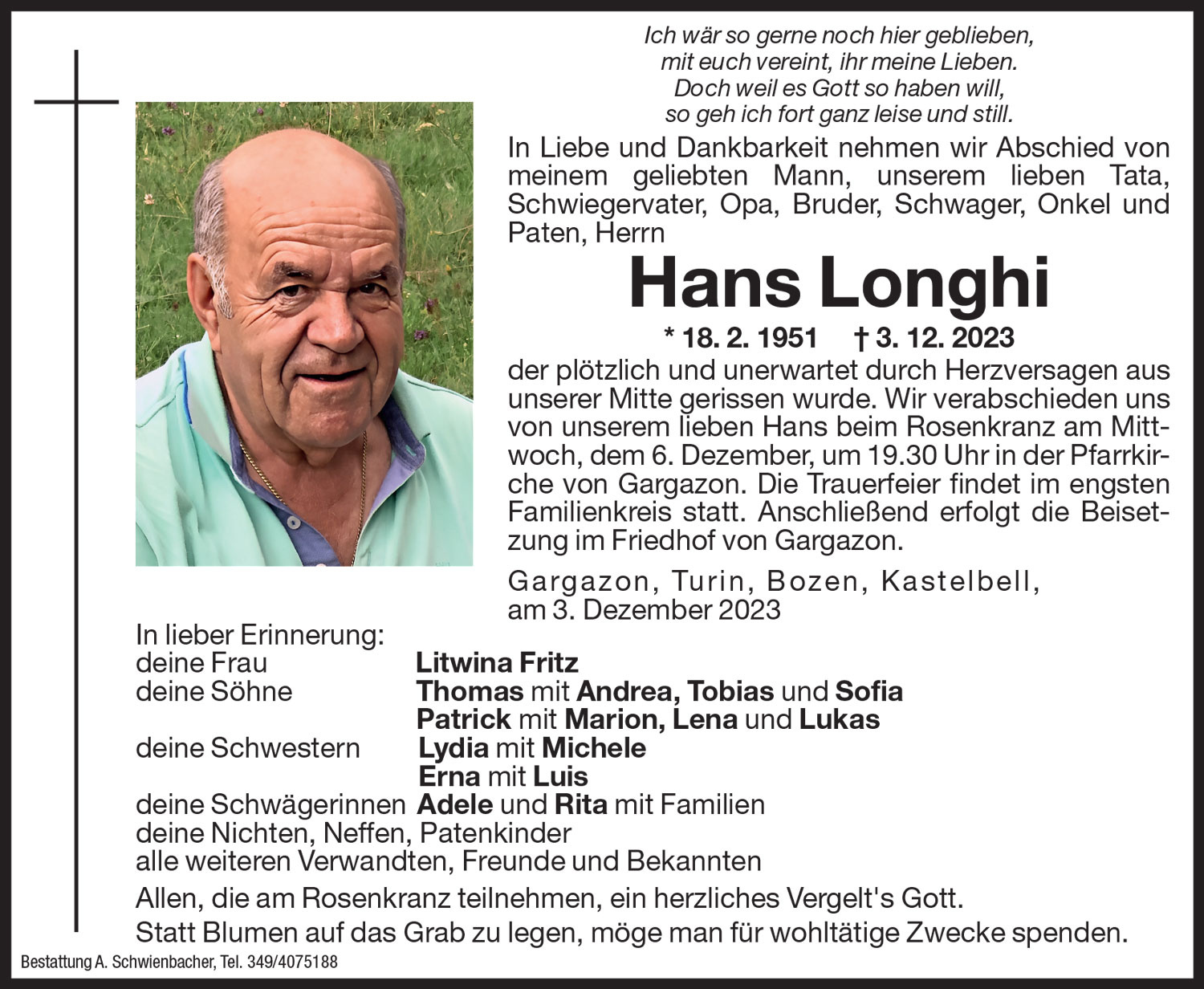 Medien: Hans Longhi