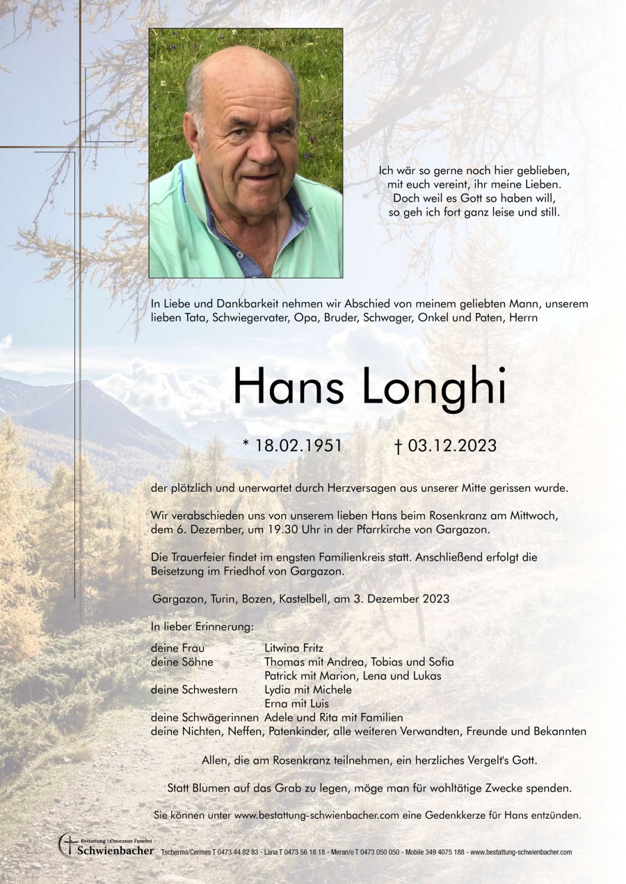 Parte: Hans Longhi