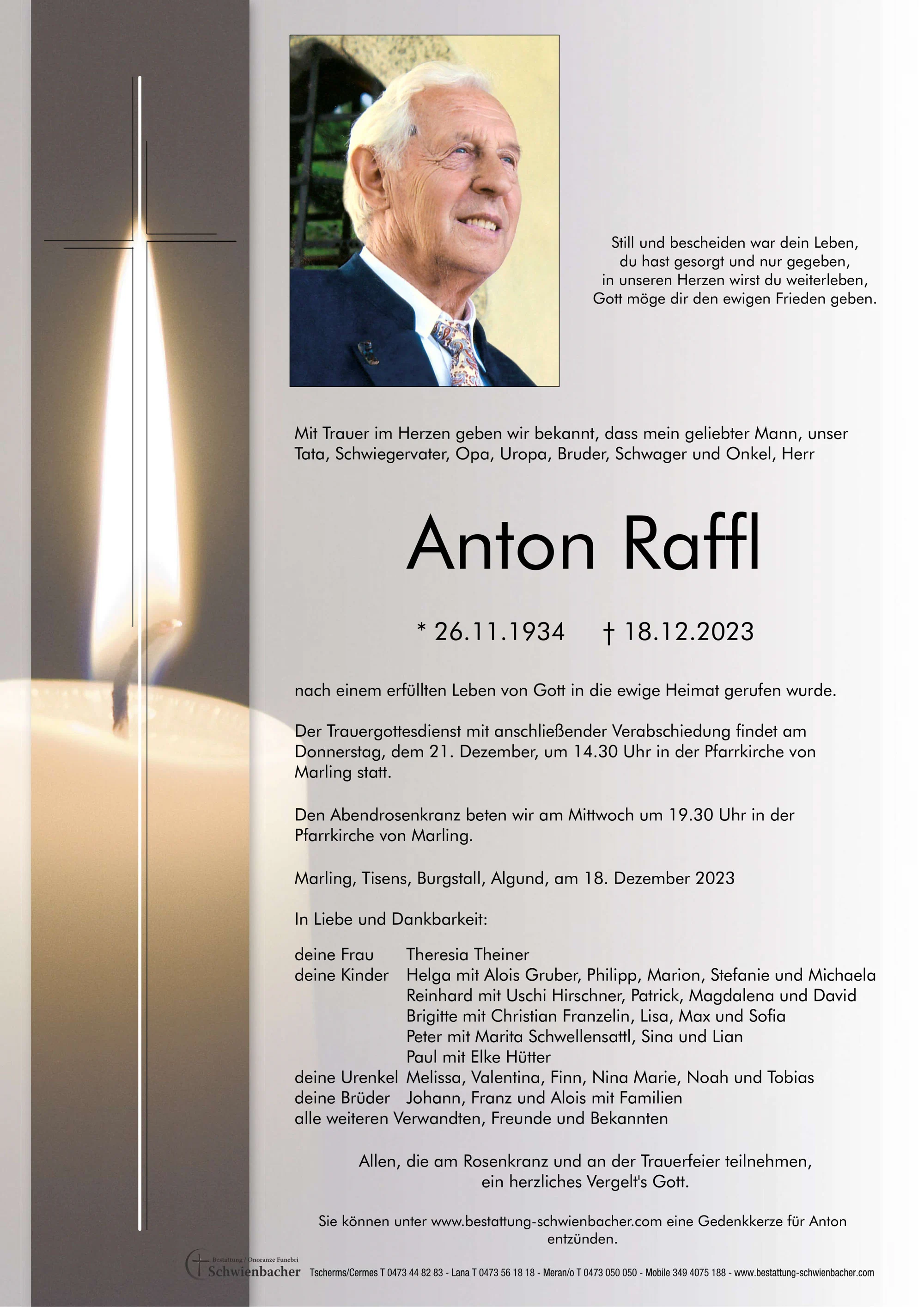 Parte: Anton Raffl