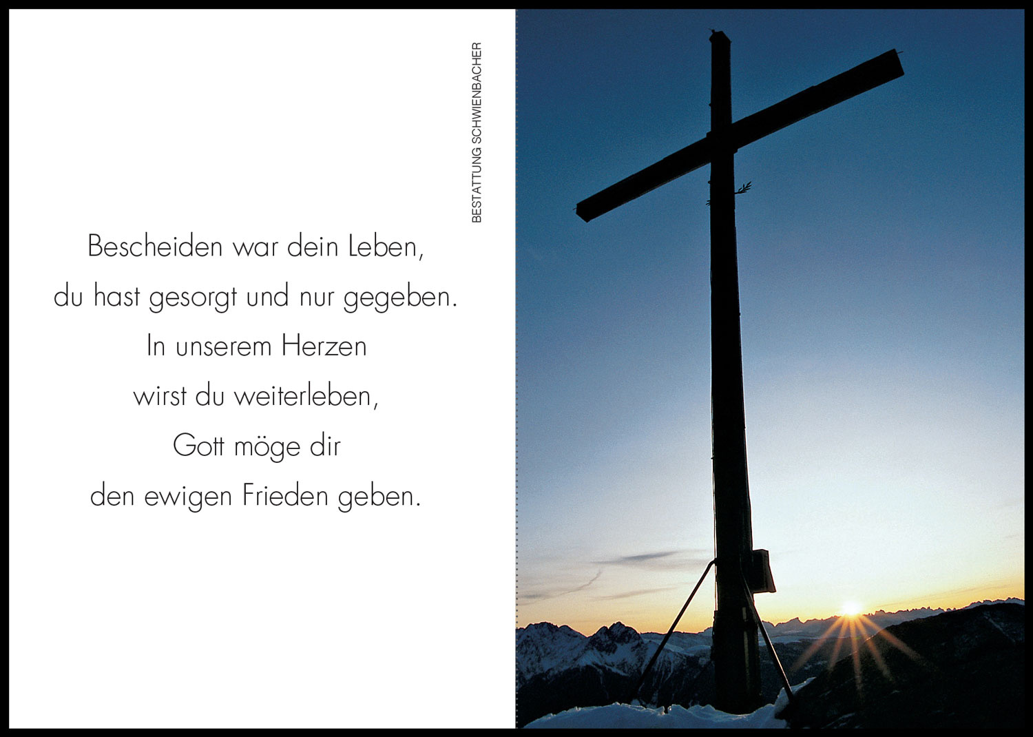 Sterbebild: Hilde Schwabl geb. Thaler