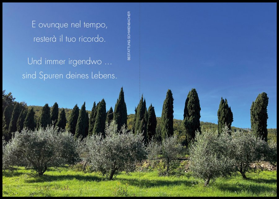 Sterbebild: Massimo Cianetti