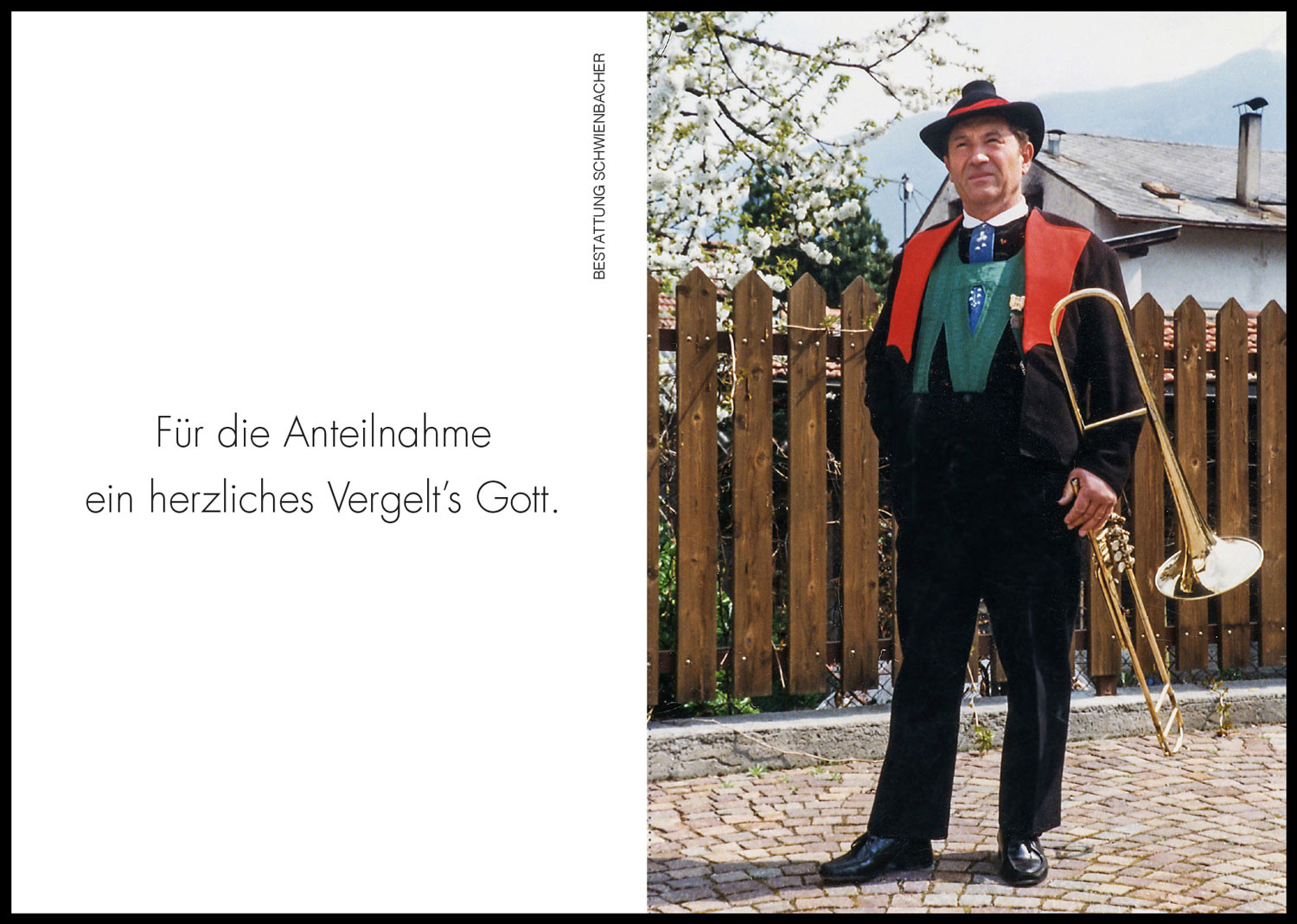 Sterbebild: Johann Höllrigl