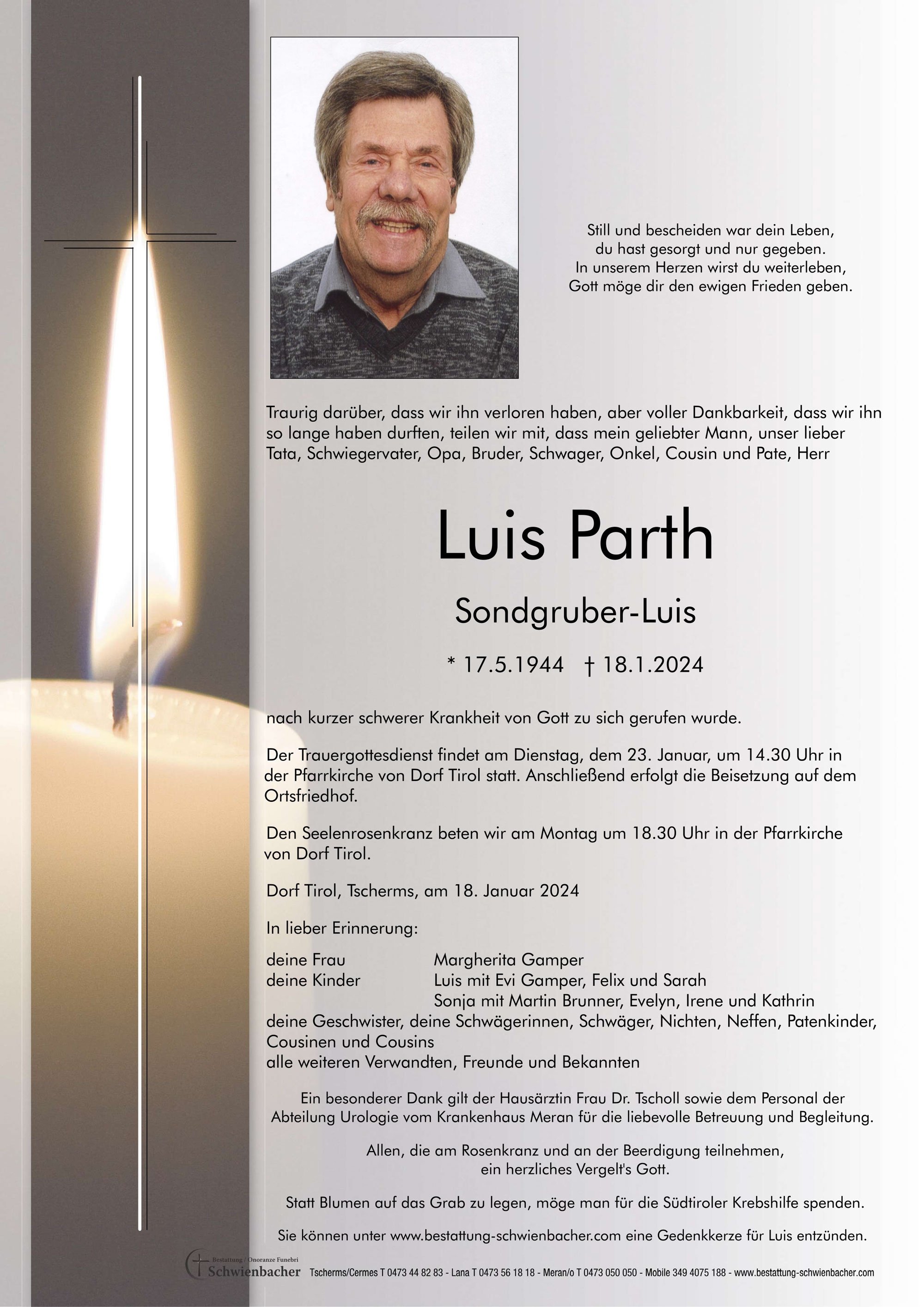 Parte: Luis Parth 