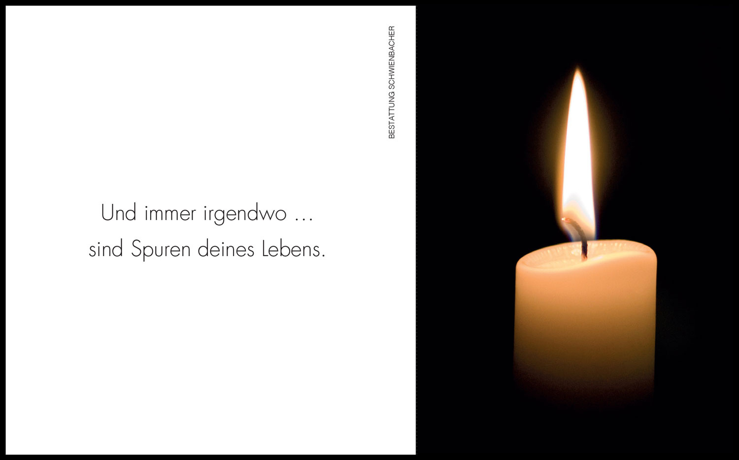 Sterbebild: Hubert Kurt Sanin