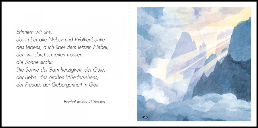 Sterbebild: Margareth Gruber geb. Zöschg