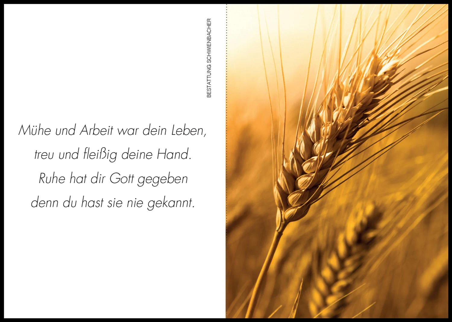 Sterbebild: Hermann Unterholzner