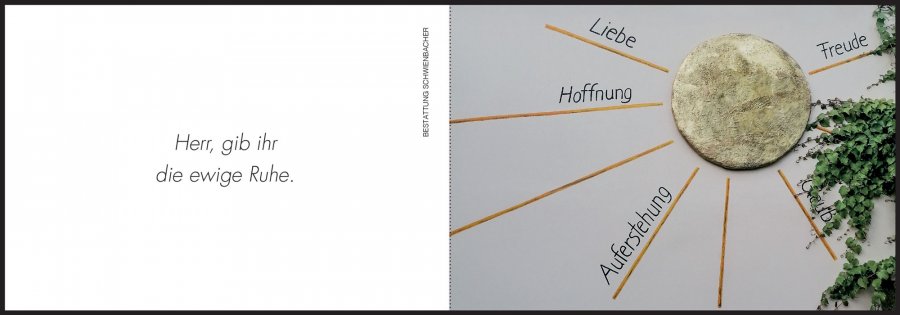 Sterbebild: Roswitha Preganella