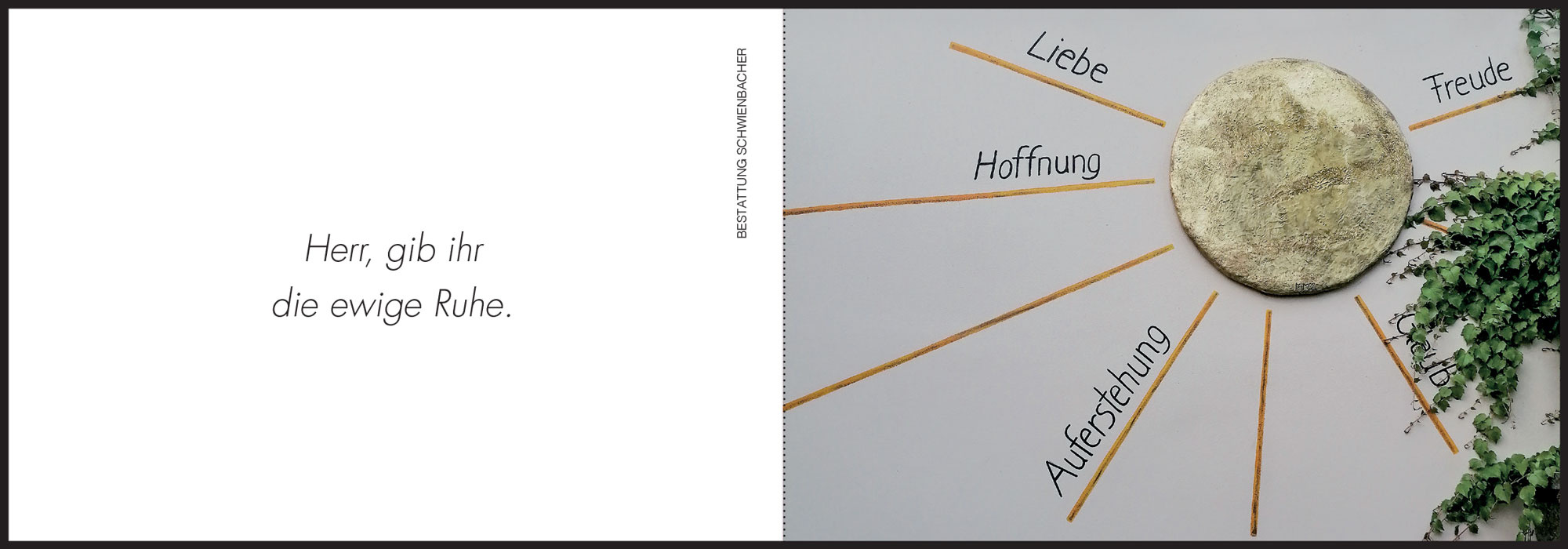 Sterbebild: Roswitha Preganella