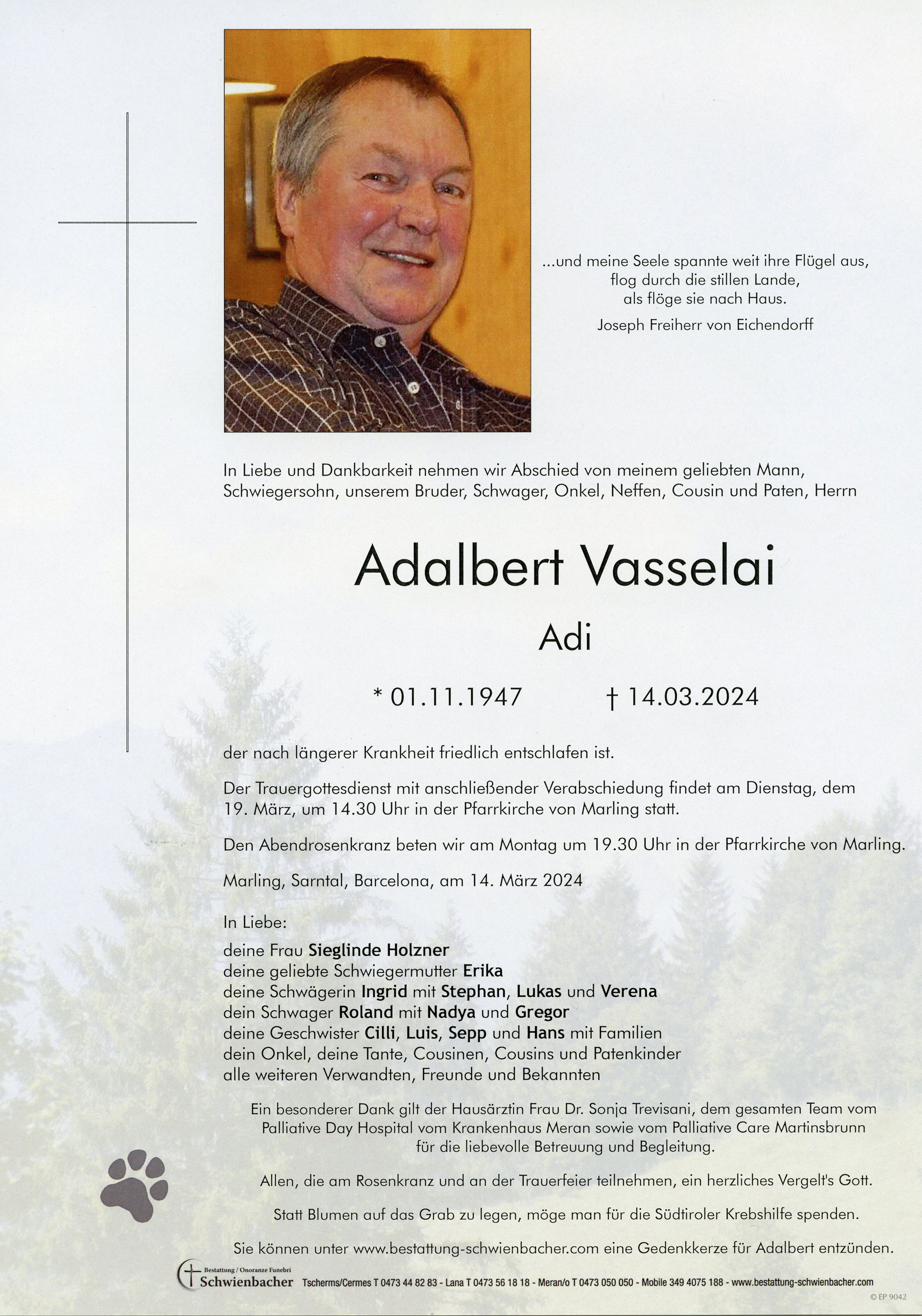 Parte: Adalbert Vasselai 