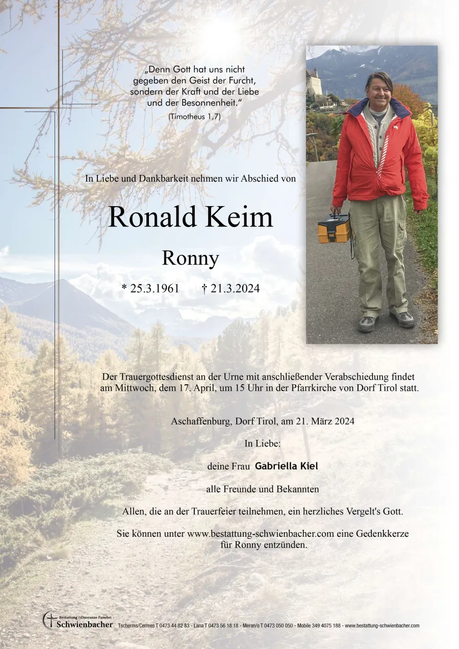 Parte: Ronald Keim