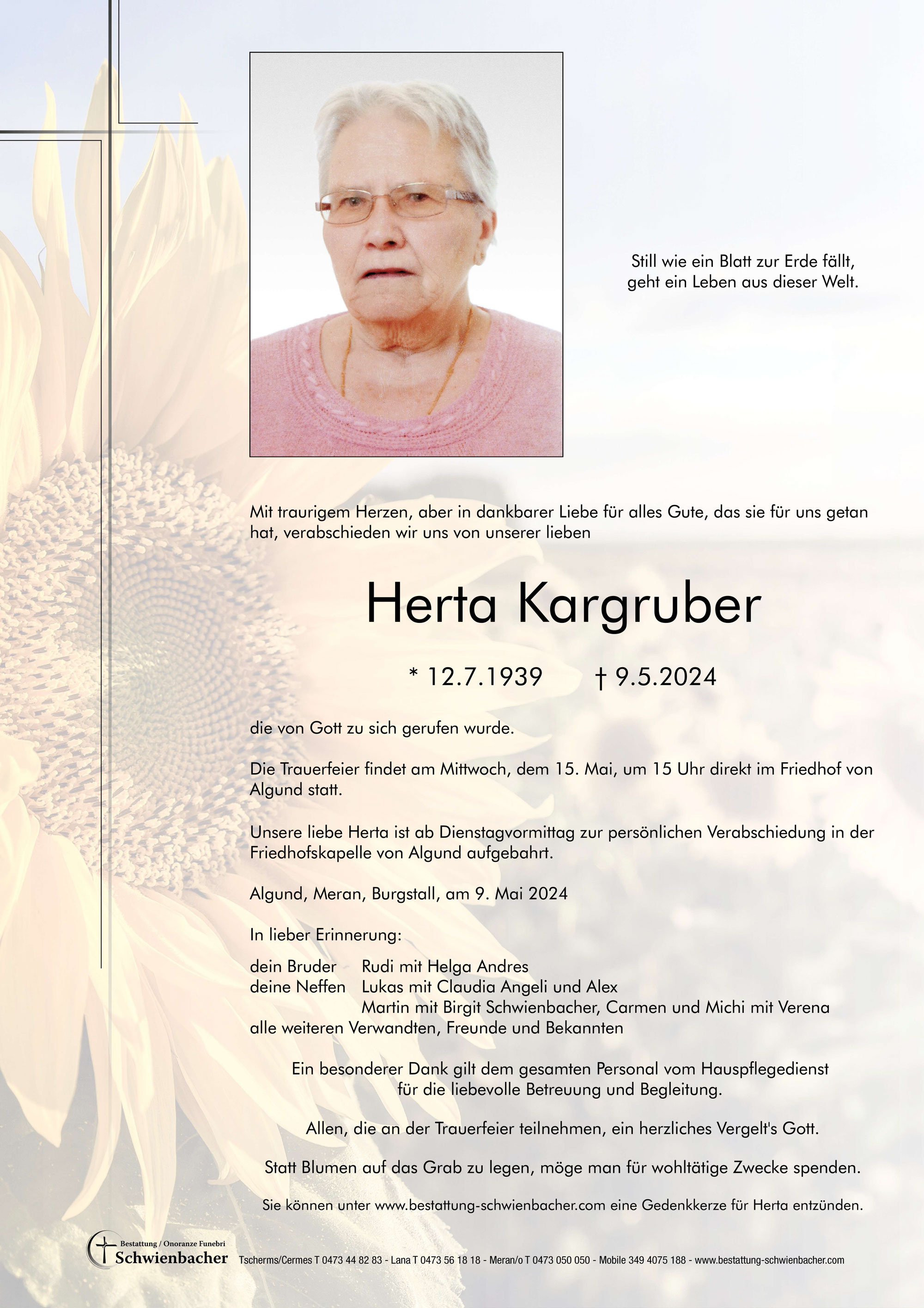 Parte: Herta Kargruber 