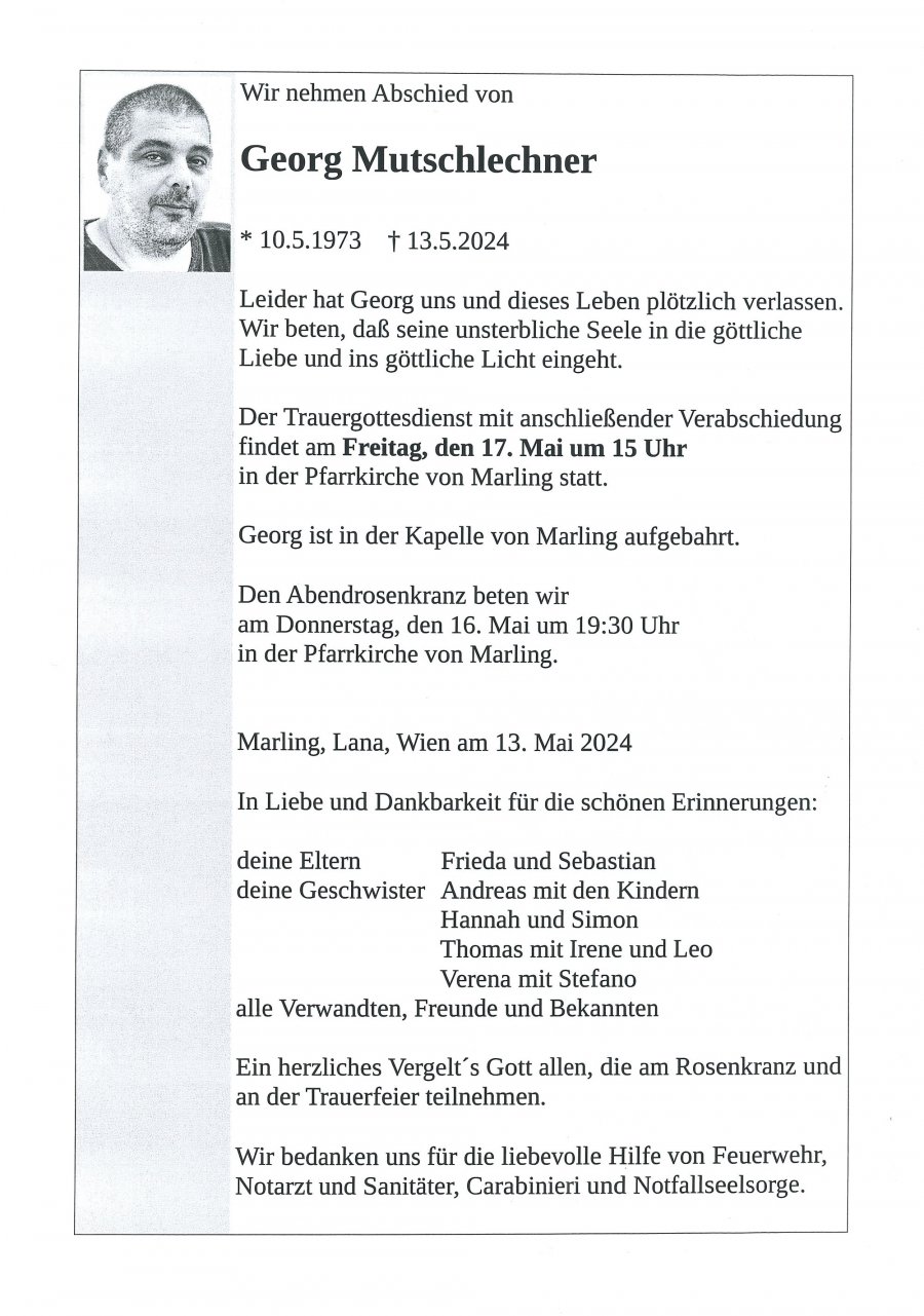 Parte: Georg Mutschlechner