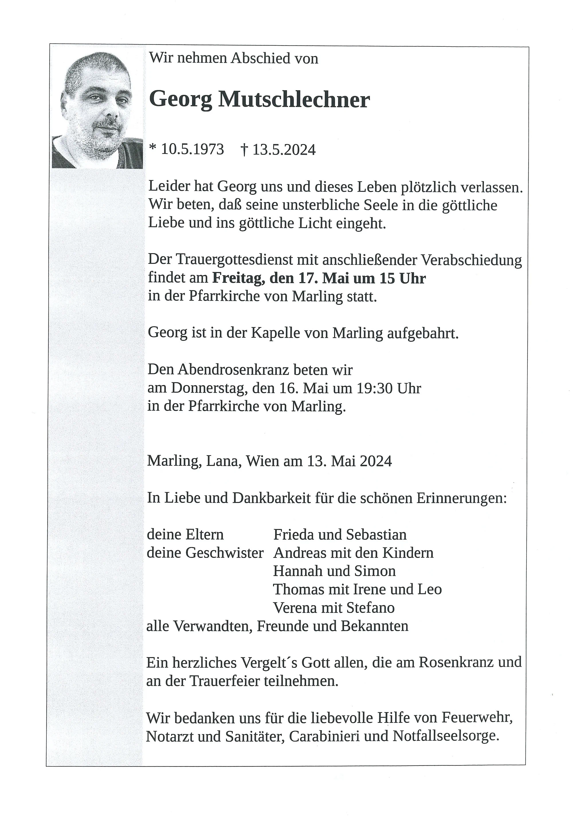 Parte: Georg Mutschlechner