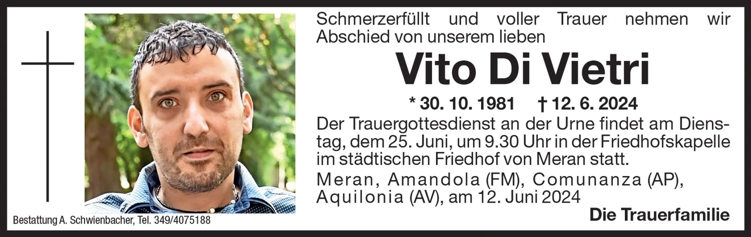 Medien: Vito Di Vietri
