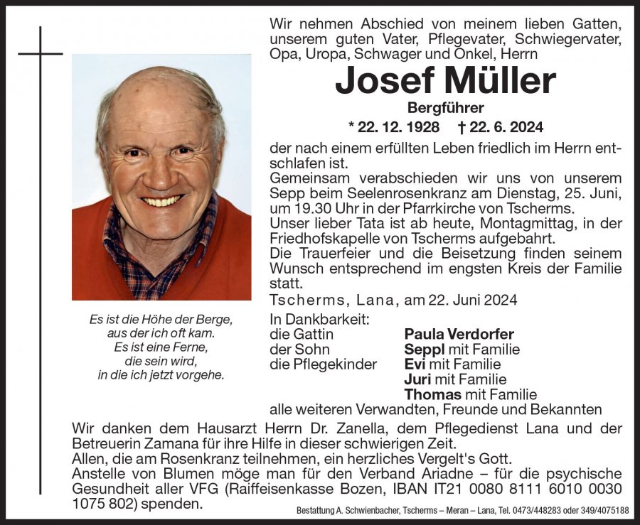 Medien: Josef Müller