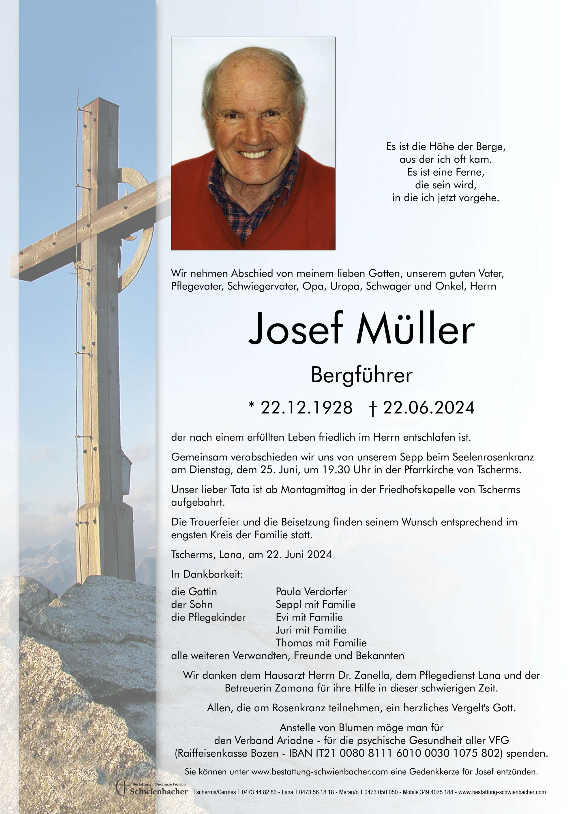 Parte: Josef Müller 