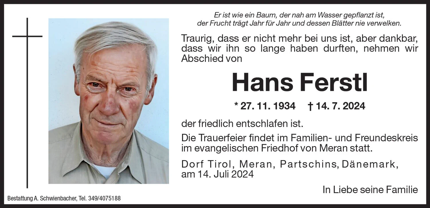 Medien: Hans Ferstl