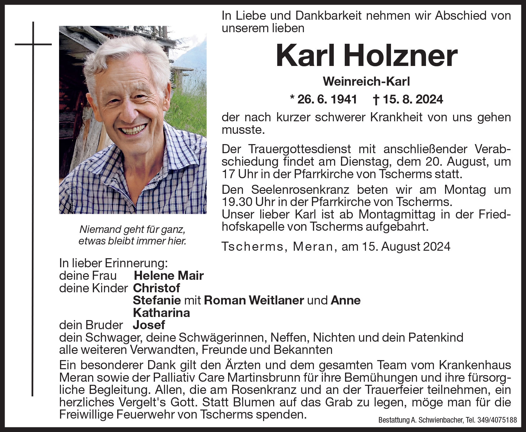 Medien: Karl Holzner