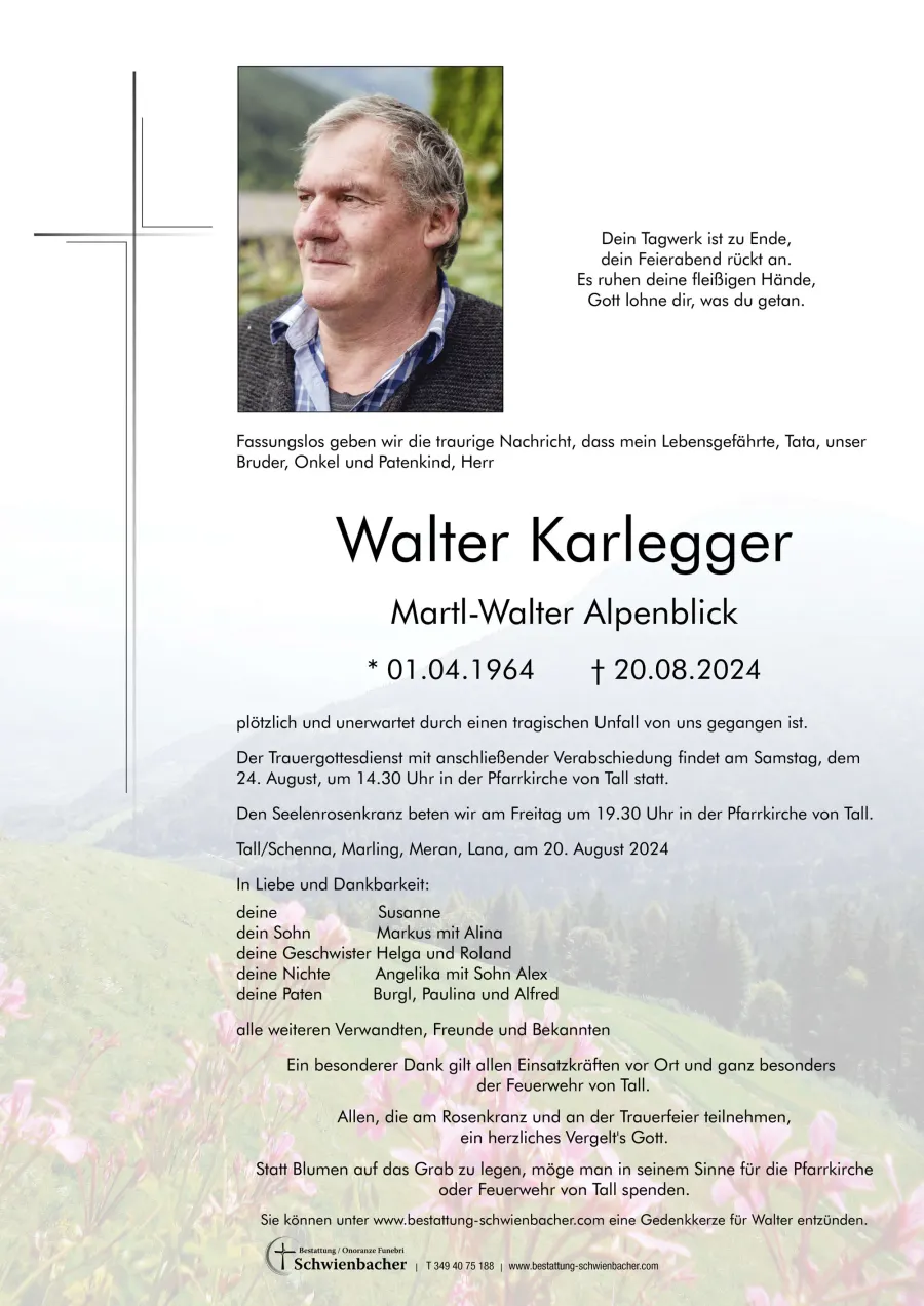 Parte: Walter Karlegger