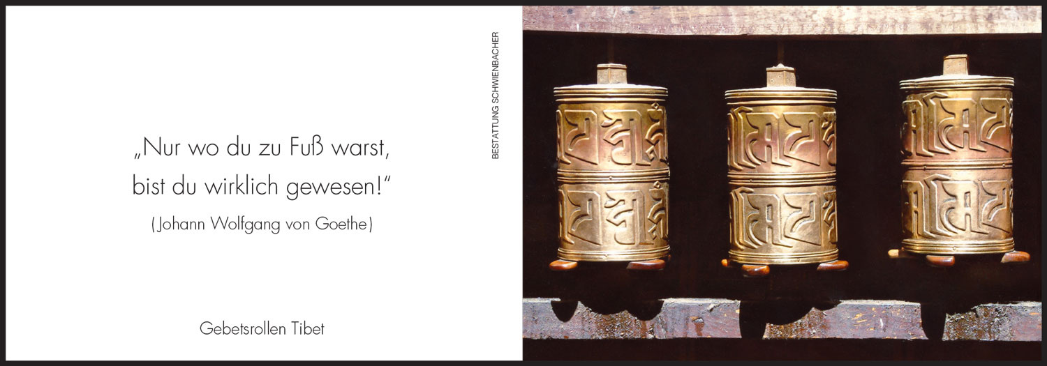 Sterbebild: Norbert Niederwieser