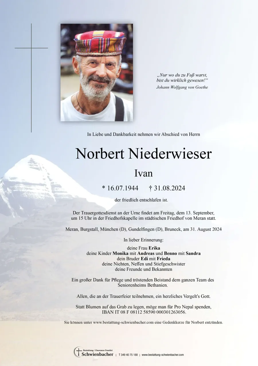 Parte: Norbert Niederwieser