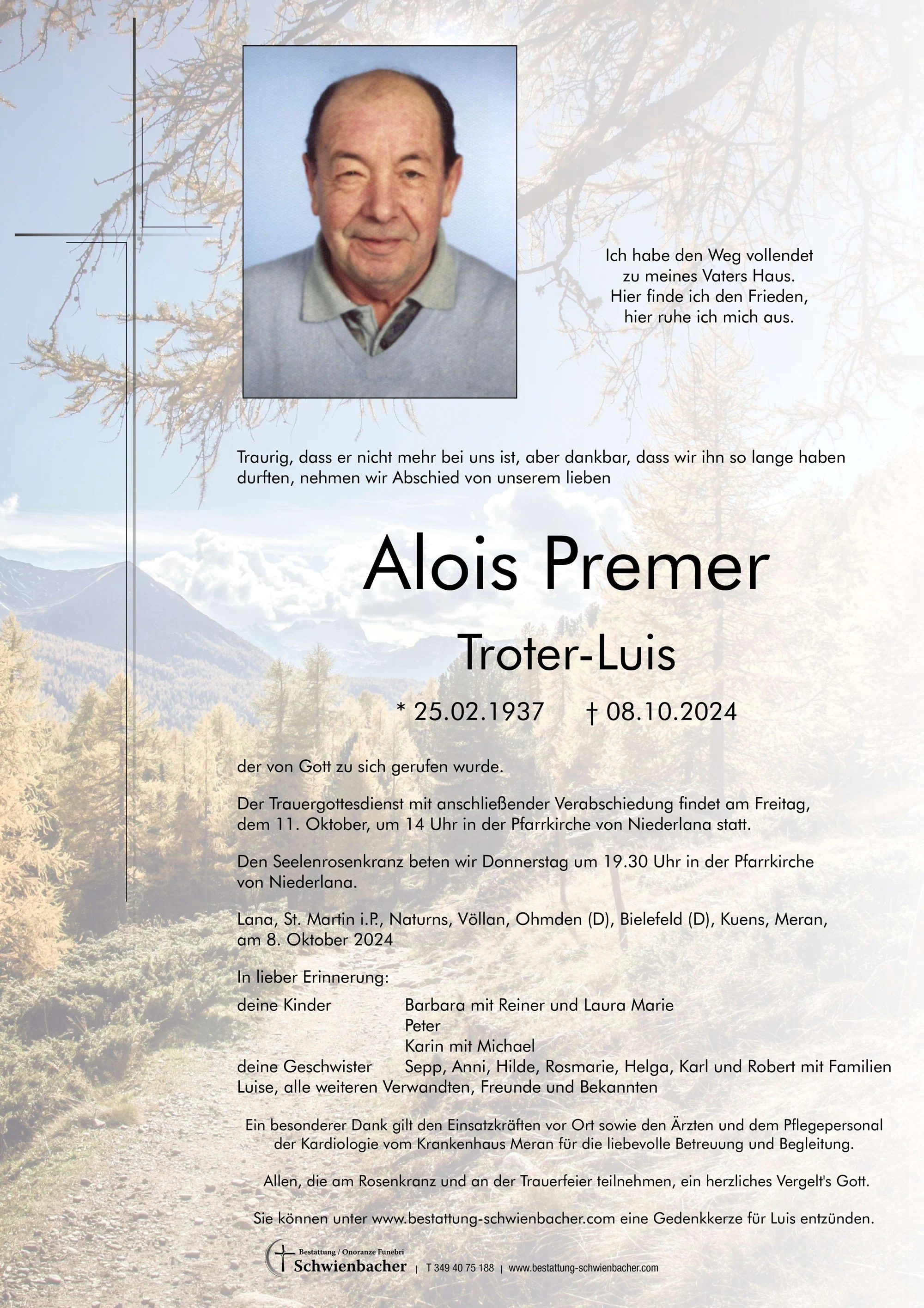 Parte: Alois Premer 