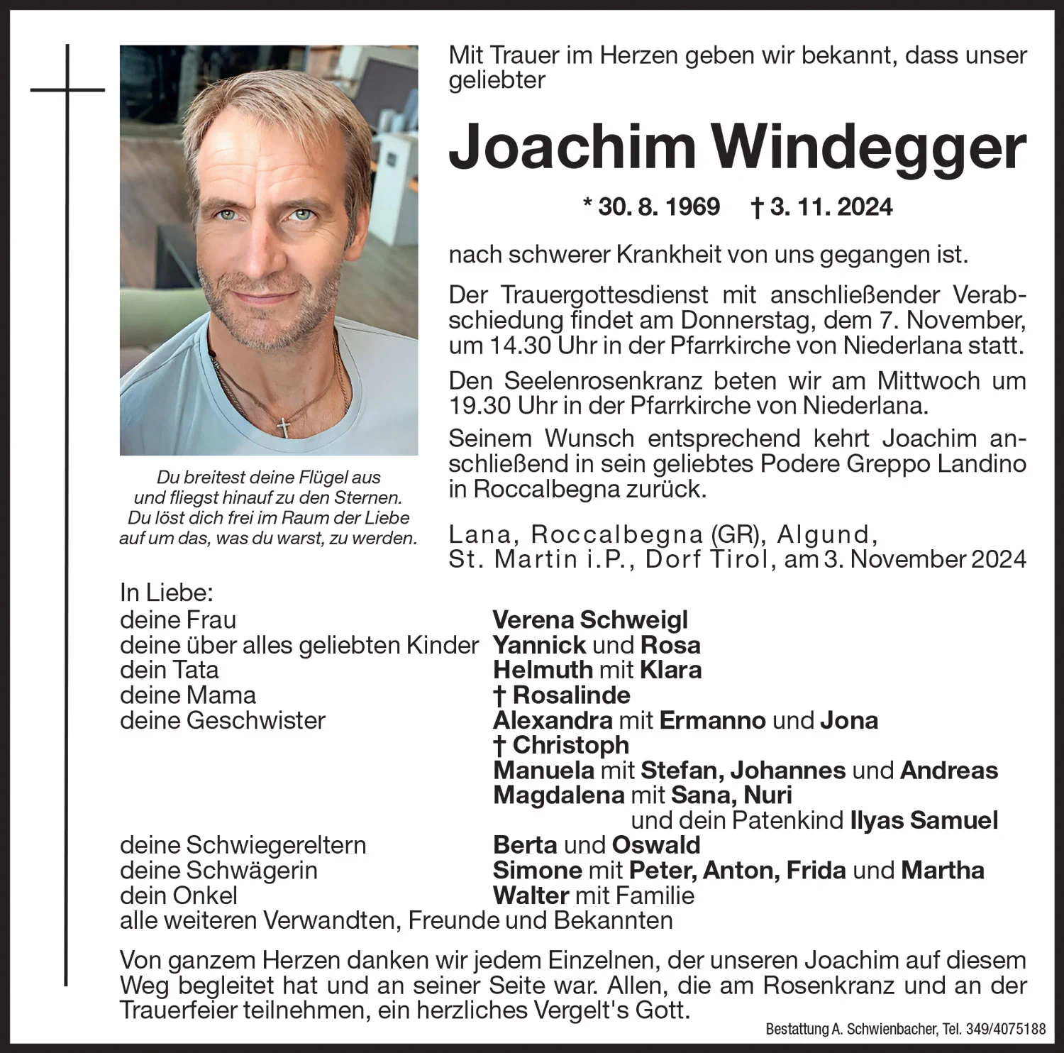 Medien: Joachim Windegger