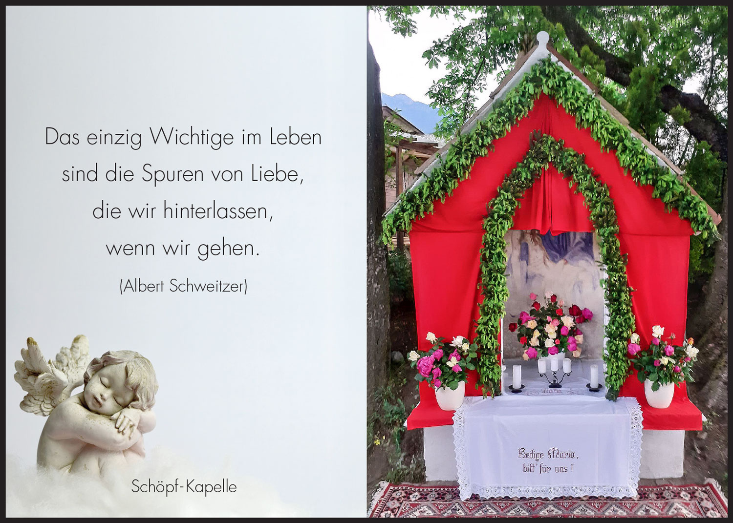 Sterbebild: Maria Raffl