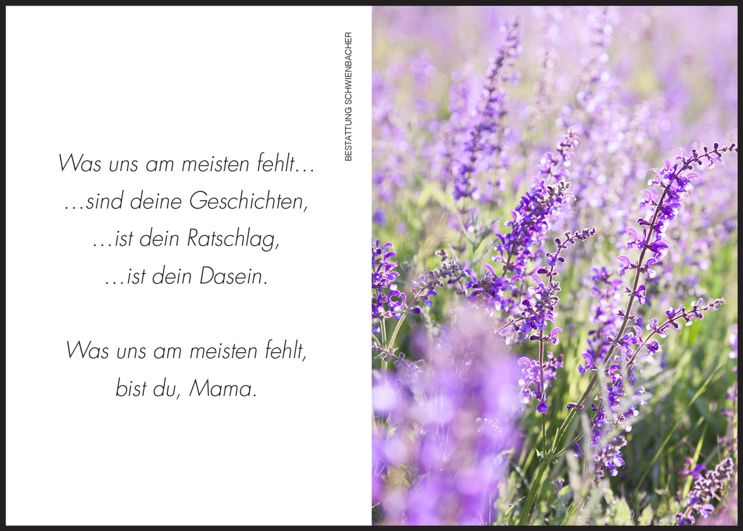 Sterbebild: Veronika Wwe. Unterholzner geb. Stofner