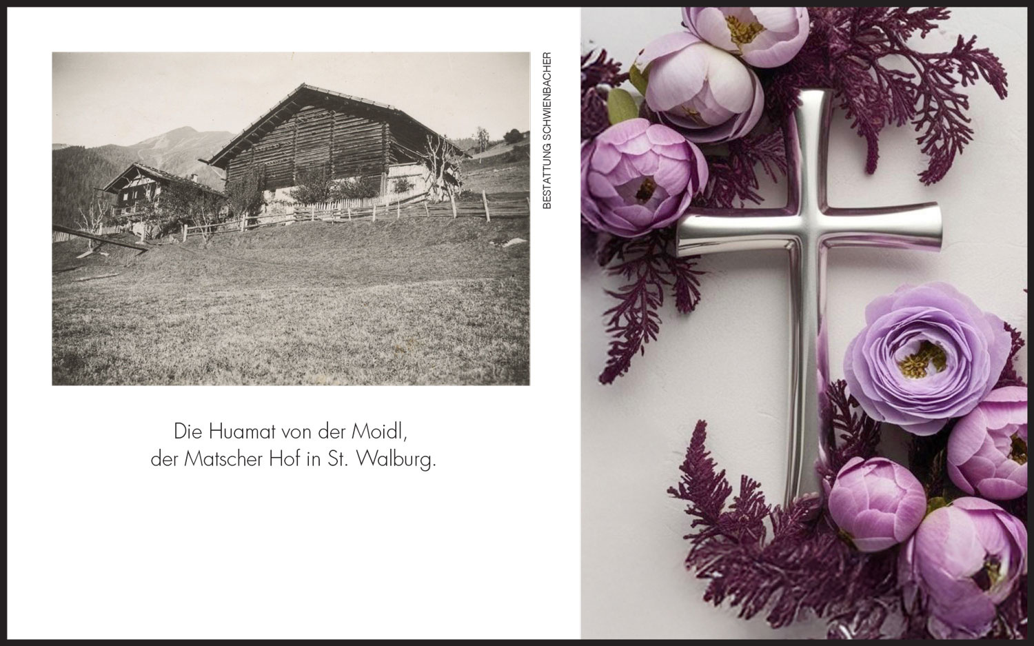 Sterbebild: Maria Veronika Staffler