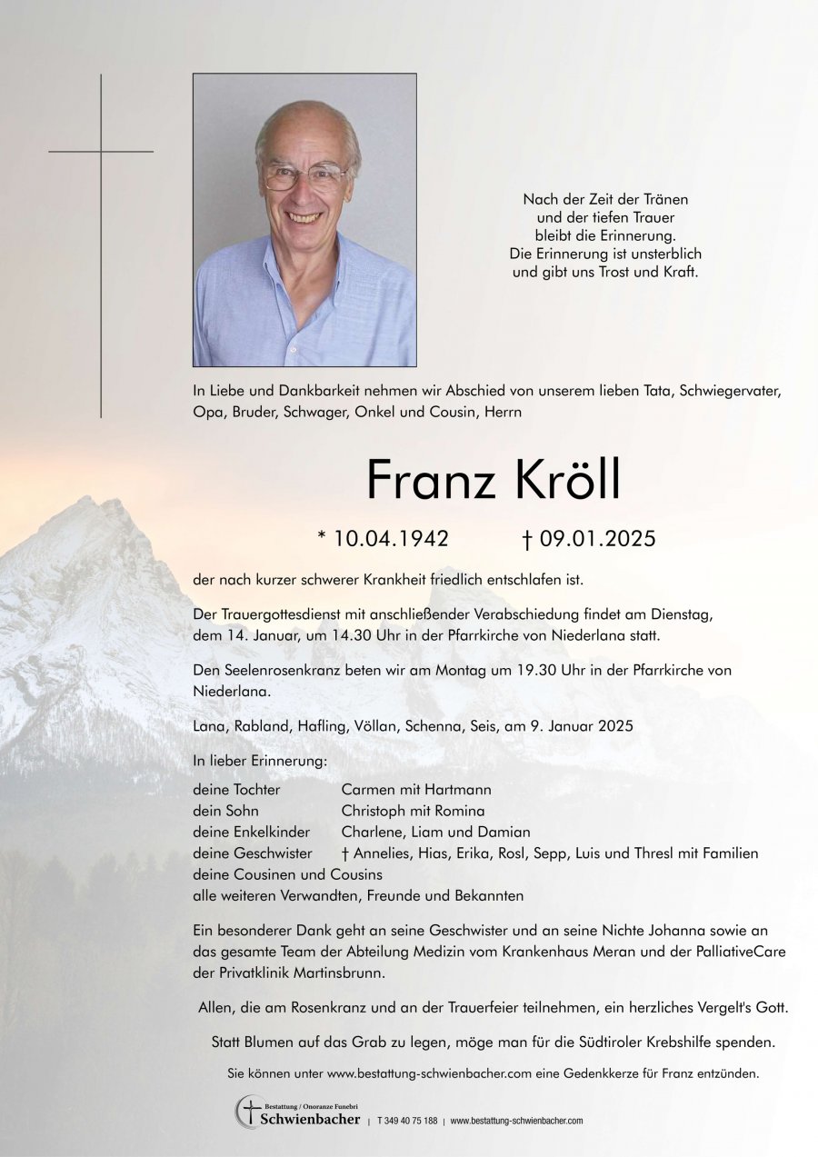 Parte: Franz Kröll