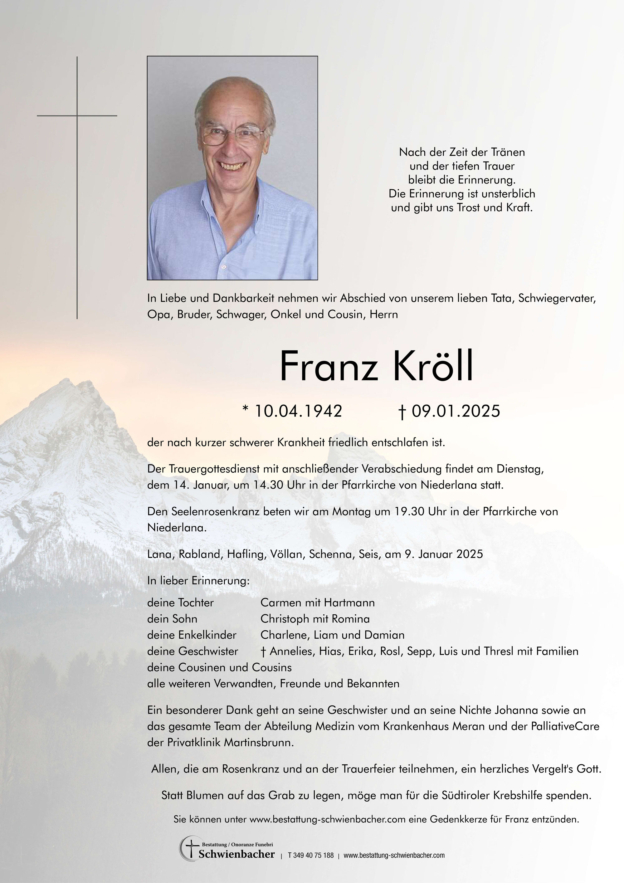 Parte: Franz Kröll 