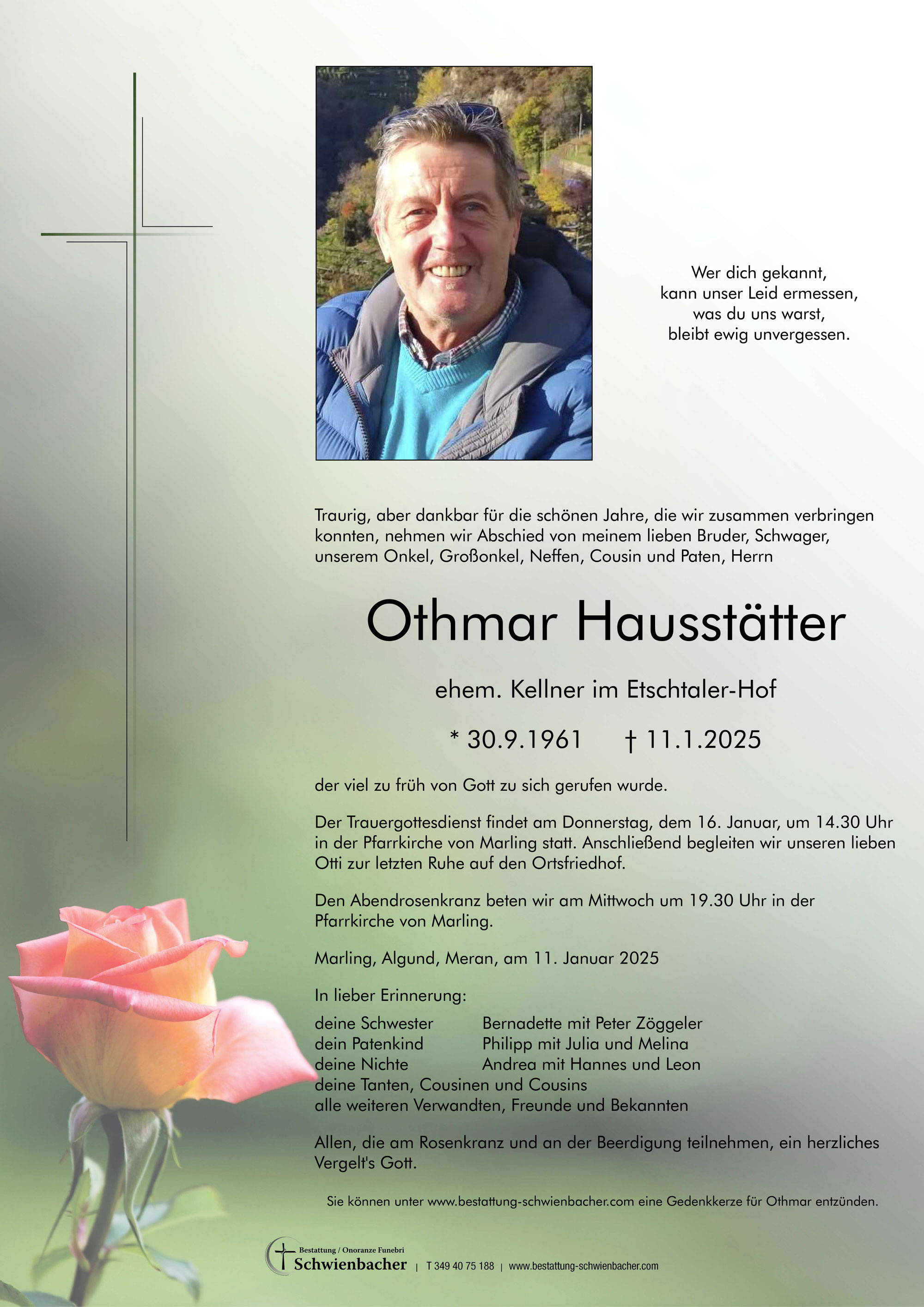 Parte: Othmar Hausstätter 