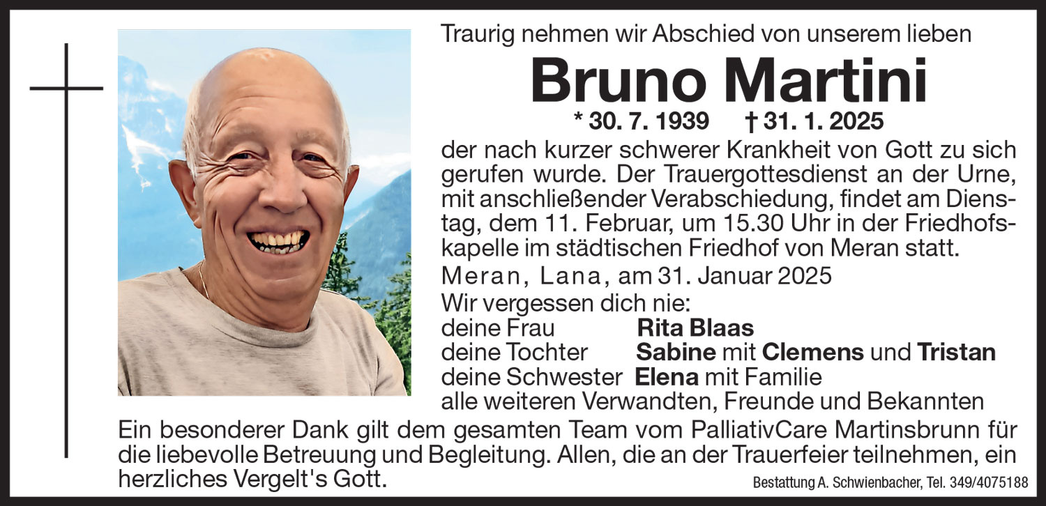 Medien: Bruno Martini